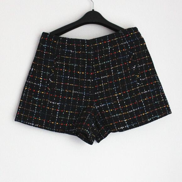 NEW Veronica Beard Jazmin Tweed Short, Navy Multi, Size 8 - Picture 1 of 10